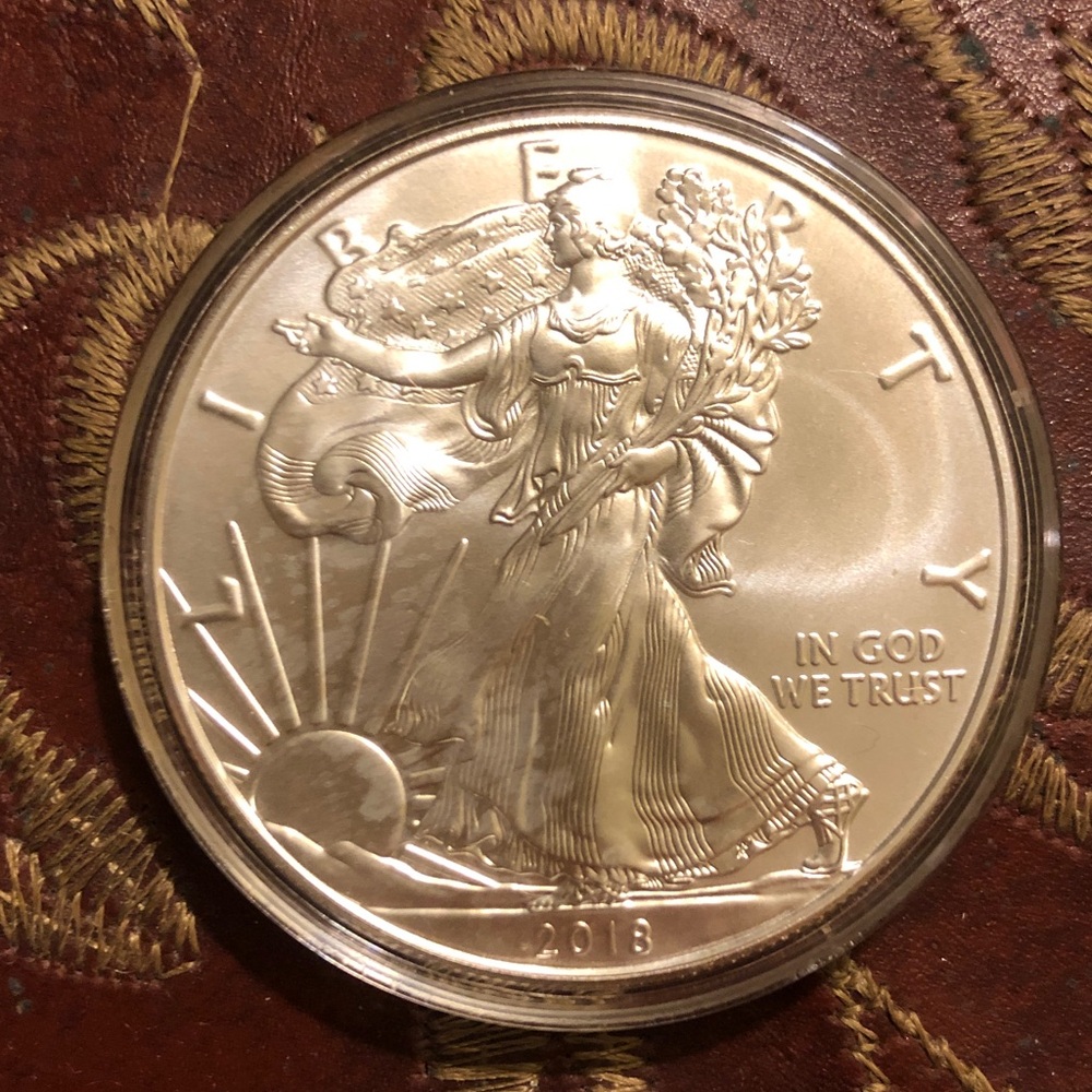 One ounce silver